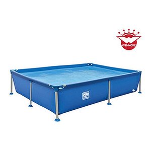 HAPPY PEOPLE® Frame-Pool 1287,0 l blau 228,0 x 159,0 x 42,0 cm