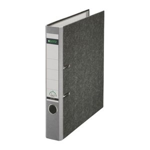 LEITZ 1050 Ordner lichtgrau marmoriert Karton 5,2 cm DIN A4, 1 St.
