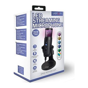 Venom Streaming Mikrofon LED
