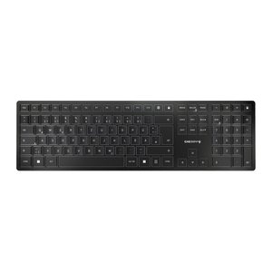 CHERRY KW 9100 SLIM Tastatur kabellos schwarz