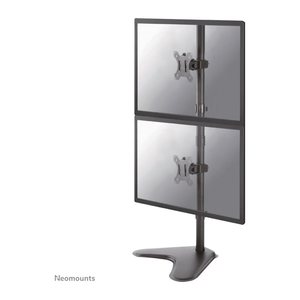 Neomounts Monitor-Halterung FPMA-D550DDV schwarz für 2 Monitore, Tischständer