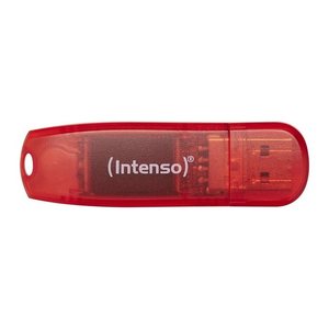 Intenso USB-Stick Rainbow Line rot 128 GB, 1 St.
