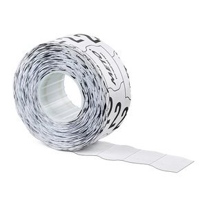 METO Preisetiketten weiß ablösbar 26,0 x 16,0 mm, 6 Rollen