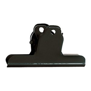 ALCO Briefklemmer schwarz 15,0 cm, 10 St.