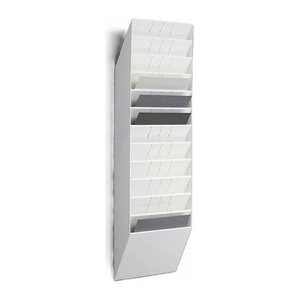 DURABLE Wandprospekthalter FLEXIBOXX weiß DIN A4 35,0 x 9,5 x 114,0 cm, 1 St.