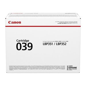 Canon 039 BK  schwarz Toner