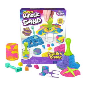SPIN MASTER™ kinetischer Sand Squish N´ Create mehrfarbig