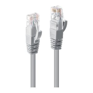 LINDY Patchkabel Cat6 U/UTP grau 0.30m