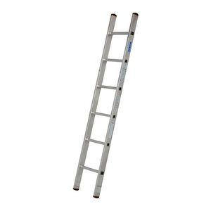 KRAUSE Anlegeleiter MONTO Sibilo silber 6 Sprossen, H: 190,0 cm