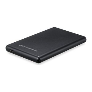 CONCEPTRONIC SSD Gehäuse 2.5"SATA HDD/SSD USB-C3.2 6Gbs sw