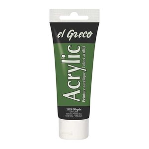 KREUL el Greco Acrylfarbe olivgrün 75,0 ml, 1 St.