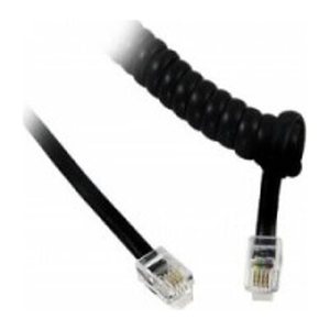 goobay RJ-10 Telefonhörerkabel 2,0 m schwarz, 1 St.