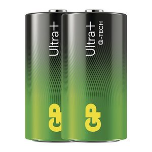 GP Batterie ULTRA PLUS Alkali-Mangan Baby C 1,5 V, 2 St.