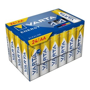 VARTA Batterien ENERGY Alkali-Mangan Mignon AA 1,5 V, 24 St.