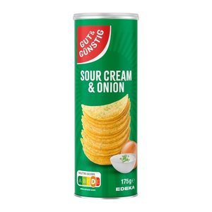 GUT&GÜNSTIG Sour Cream Chips 175,0 g, 1 St.