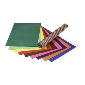 folia Transparentpapier orange 42 g/qm 25 Bogen