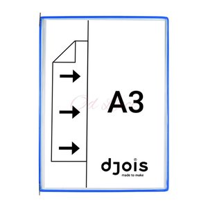 tarifold Sichttafeln DIN A3 blau, Öffnung seitlich, 20 St.