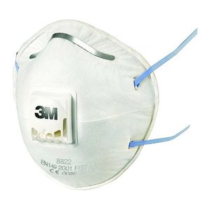 3M Atemschutzmasken Cool Flow™ 8822 FFP2 NR D DIN EN 149:2001, A1:2009, 3 St.