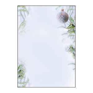 SIGEL Weihnachtsbriefpapier Winter Mood Motiv DIN A4 90 g/qm 100 Blatt