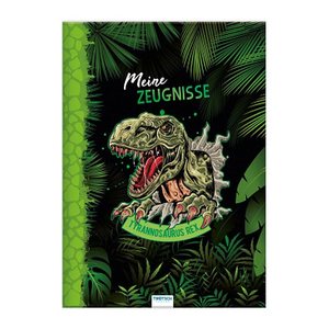 TRÖTSCH VERLAG Zeugnismappe DIN A4, 10 Hüllen Dino, 1 St.