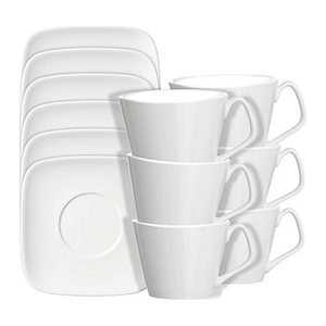 Ritzenhoff & Breker Kaffeetassen-Set Arena weiß 180,0 ml, 6 St.