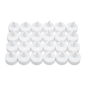 Idena LED-Teelichter weiß, 24 St.