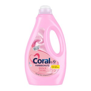Coral Wolle & Feines Waschmittel flüssig, 1,3 l