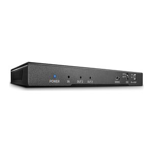 LINDY 2 Port HDMI 2.0 18G Splitter mit Audio