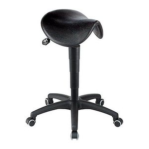 meychair Sattelhocker AF4-HR-PU 11213 schwarz, 1 St.