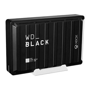 Western Digital WD_BLACK D10 Game Drive for Xbox One 12 TB externe HDD-Festplatte schwarz, weiß