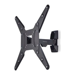 hama TV-Wandhalterung FULLMOTION 1 Arm 65" schwarz