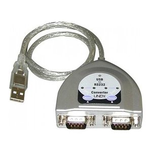 LINDY Konverter USB RS232 2 Port