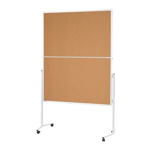 magnetoplan Moderationswand 120,0 x 150,0 cm braun