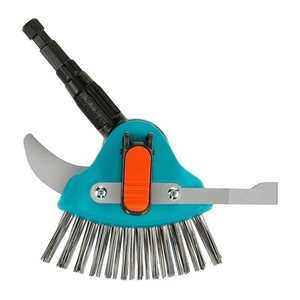 GARDENA Fugenbürste-Aufsatz combisystem blau Kunststoff, 1 St.
