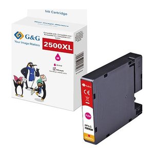 G&G XL-Druckerpatrone kompatibel mit PGI-2500XLM Magenta