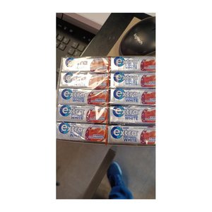 extra® PROFESSIONAL WHITE HIMBEERE GRANATAPFEL Kaugummis 30x 10 Dragees, 30 St.