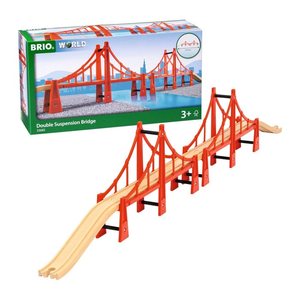 BRIO® Hängebrücke mit Auffahrten 33683 Spielzeugeisenbahnen-Zubehör