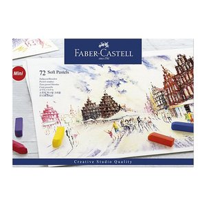 FABER-CASTELL STUDIO QUALITY mini Pastellkreide farbsortiert 72 St.