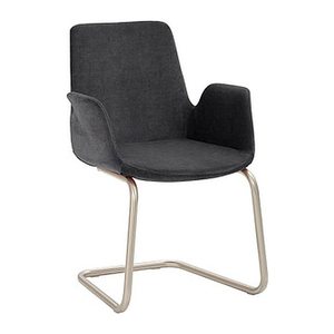 Mayer Besuchersessel myHELIOS anthrazit chrom Stoff 58,0 x 56,0 x 86,0 cm, 1 St.
