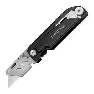 WESTCOTT Multifunktionsmesser schwarz, 1 St.