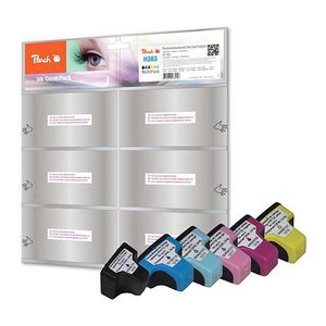 Peach Patrone HP Nr.363XL MultiPackPlus REM,KOM