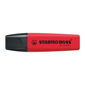 STABILO BOSS ORIGINAL Textmarker rot, 1 St.