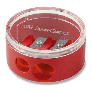 FABER-CASTELL Dosenspitzer doppelt farbsortiert