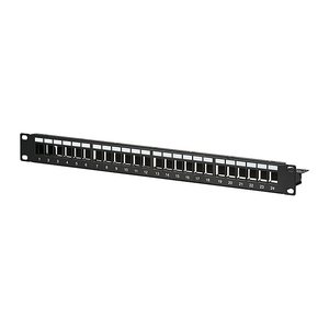 EFB Verteilerfeld Patchpanel 19 Zoll 1HE, 24-Port,
