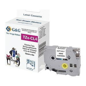 G&G Reinigungskassette 21657 ersetzt brother TZe-CL4 , 18 mm, 1 St.