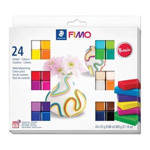 STAEDTLER Modelliermasse FIMO® soft Basic mehrfarbig