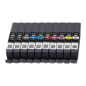 Canon PFI-300 rot Druckerpatrone