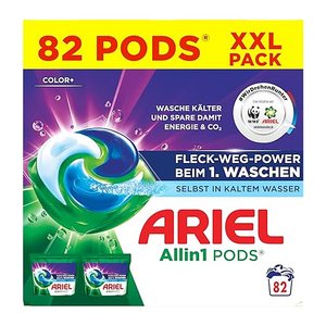 ARIEL COLOR+ Allin1 PODS Waschmittel Caps, 82 St.