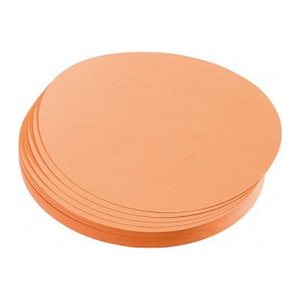 FRANKEN Moderationskarten orange Ø 14,0 cm, 500 Blatt