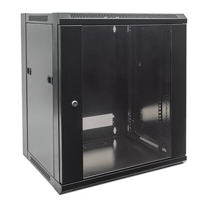 INTELLINET Wandverteiler 9HE 570x450mm schwarz,unmontiert